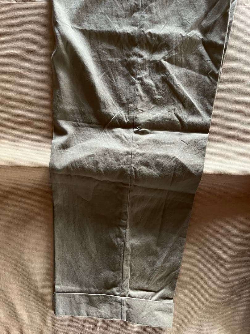 n*o様 *田中オム* コムデギャルソンオム ストーンウォッシュ綿 チノパンAD