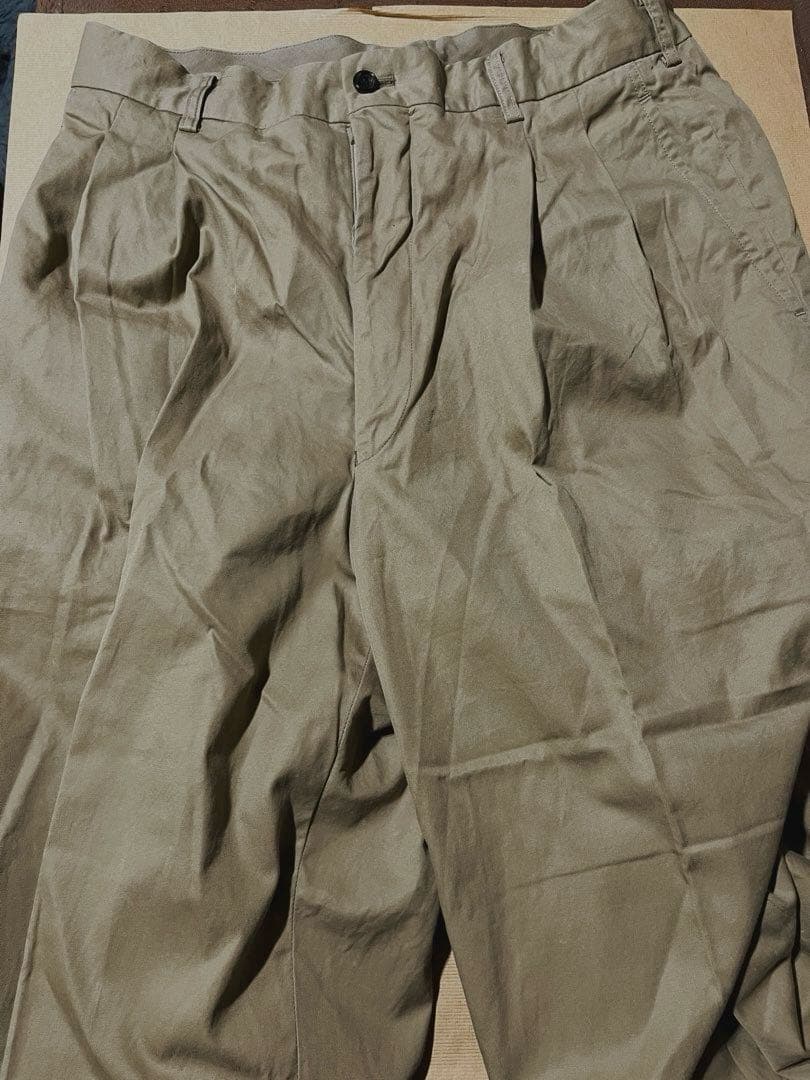 n*o様 *田中オム* コムデギャルソンオム ストーンウォッシュ綿 チノパンAD