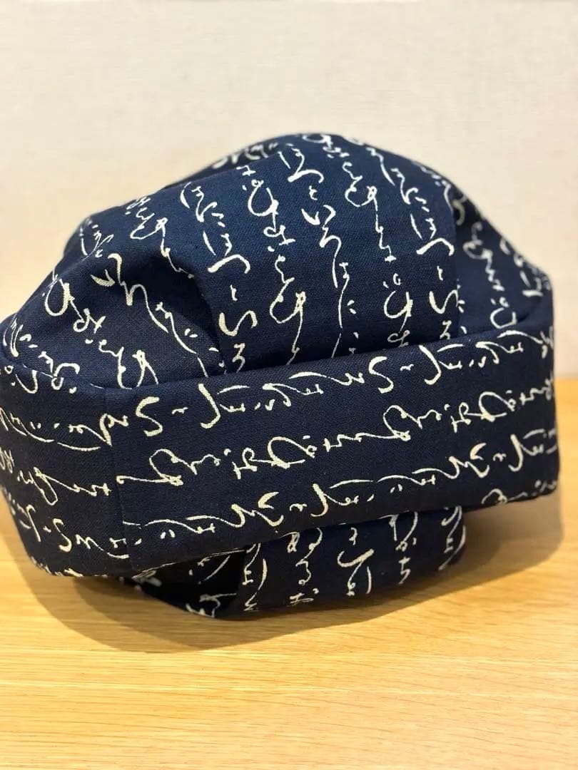 和装バック着物バック　和柄コットン生地『いろはにほへと』紺色　入学卒業結婚式振袖