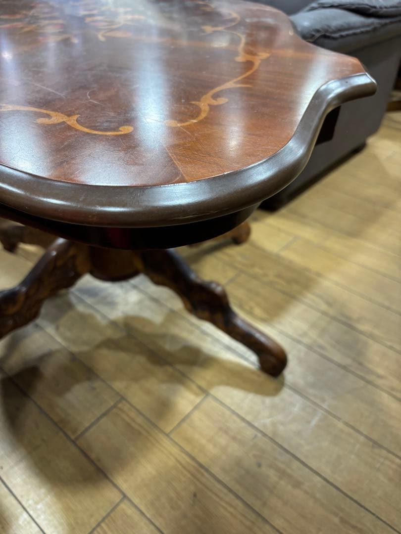 T59 イタリア製 象嵌テーブル