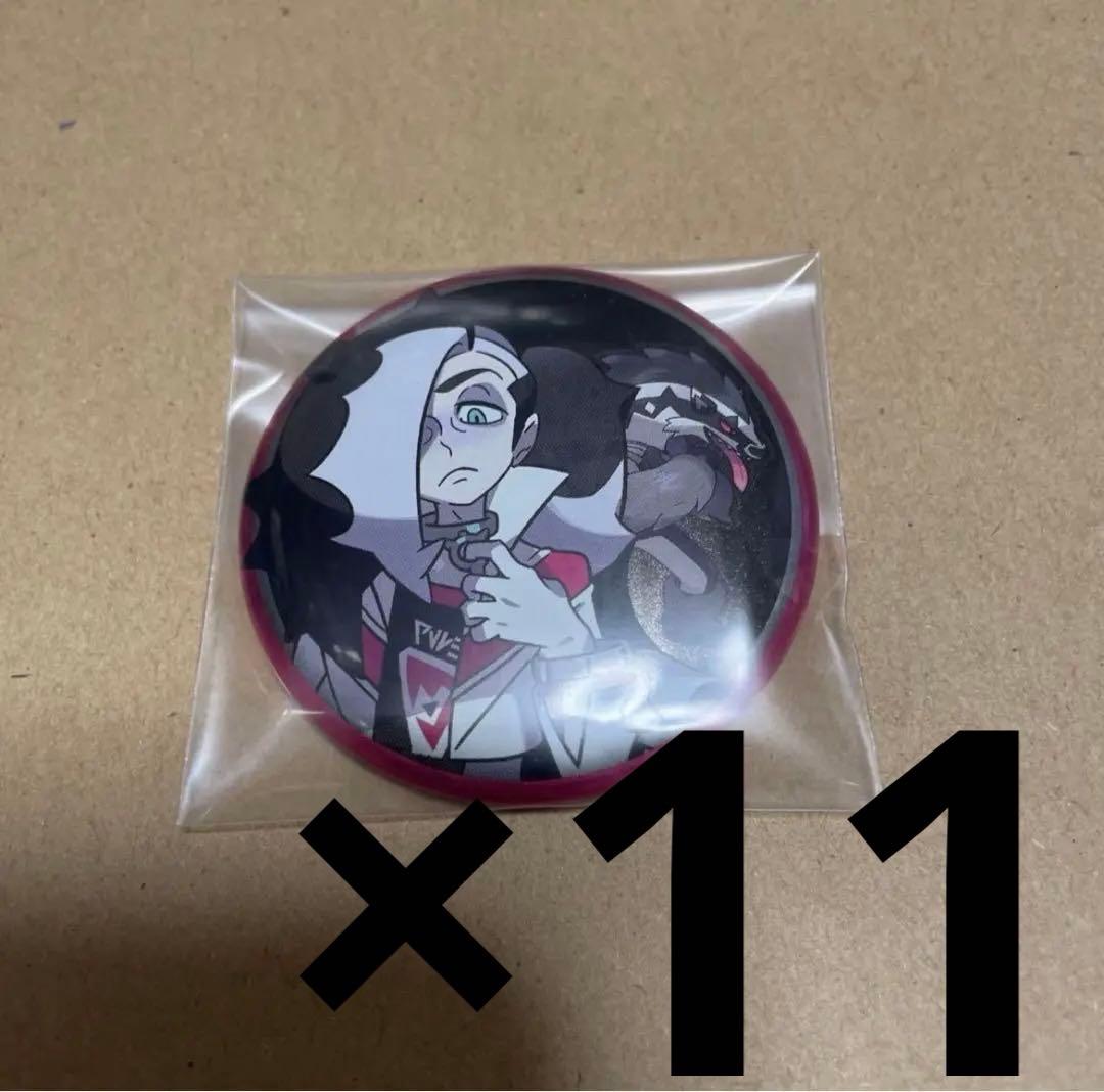 ポケモン トレーナー 缶バッジ ポケモンセンター ガラル地方 ネズ