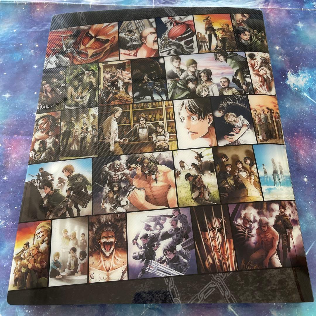 進撃の巨人展　FINAL　クリアファイル　ホルダー付き　28枚セット