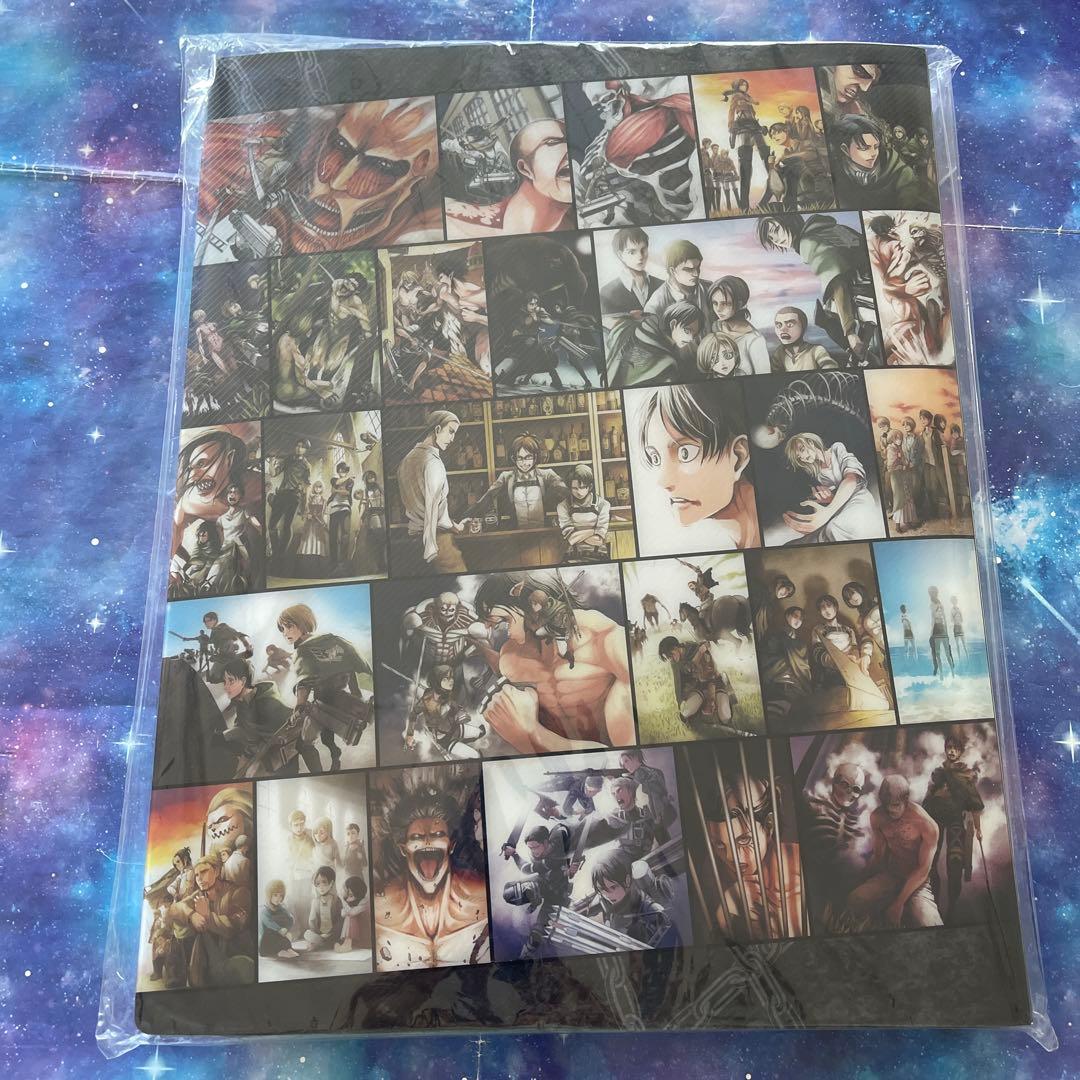 進撃の巨人展　FINAL　クリアファイル　ホルダー付き　28枚セット
