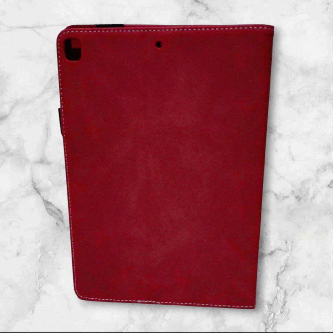 レッド iPadケース 10.2/10.5