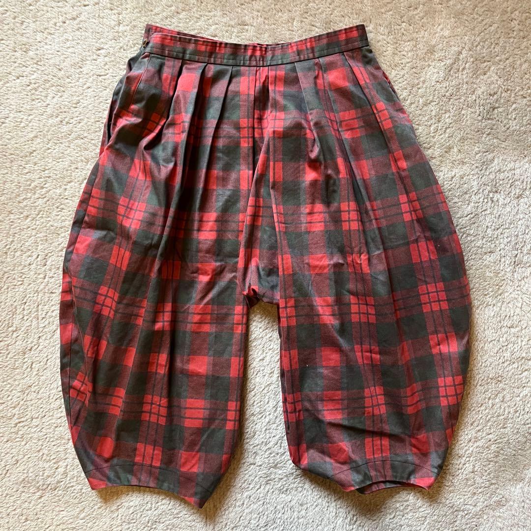 コムデギャルソンコムデギャルソン　チェックパンツ