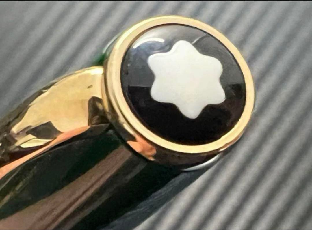 未使用に近い モンブラン ジェネレーション 万年筆 オリーブグリーン F 細字