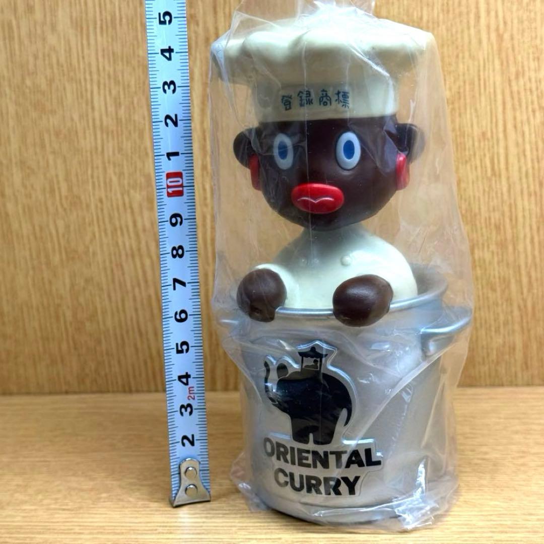 【オリエンタル坊や】　首振り人形　寸胴鍋ver. 箱付き