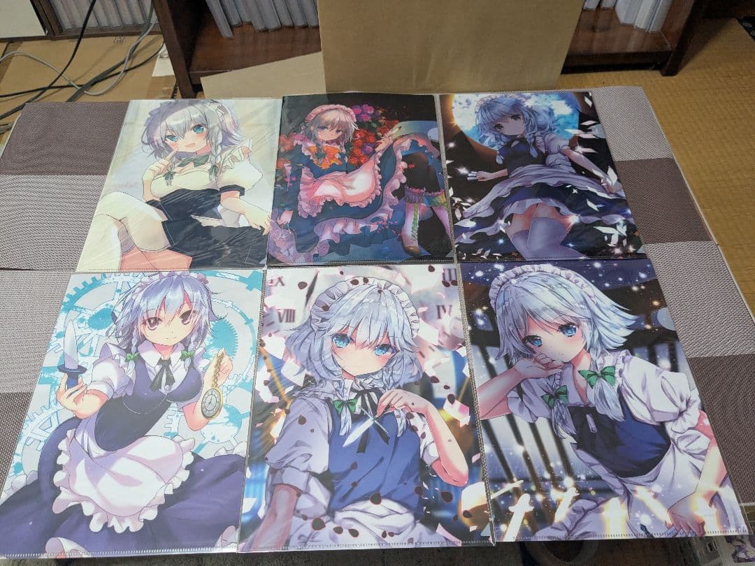 東方project　十六夜咲夜 クリアファイルセット②