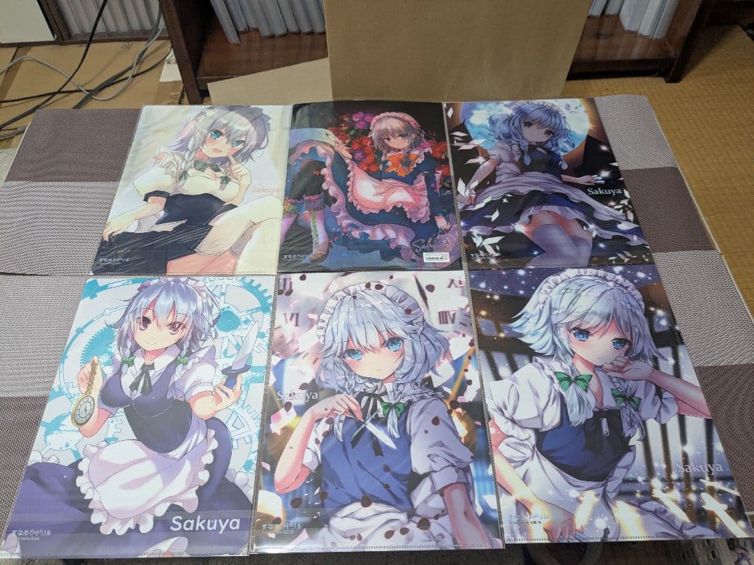 東方project　十六夜咲夜 クリアファイルセット②