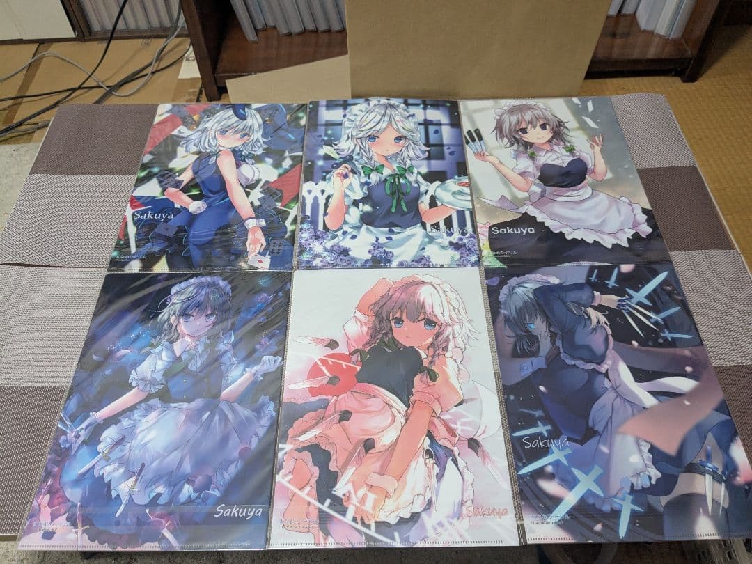 東方project　十六夜咲夜 クリアファイルセット②