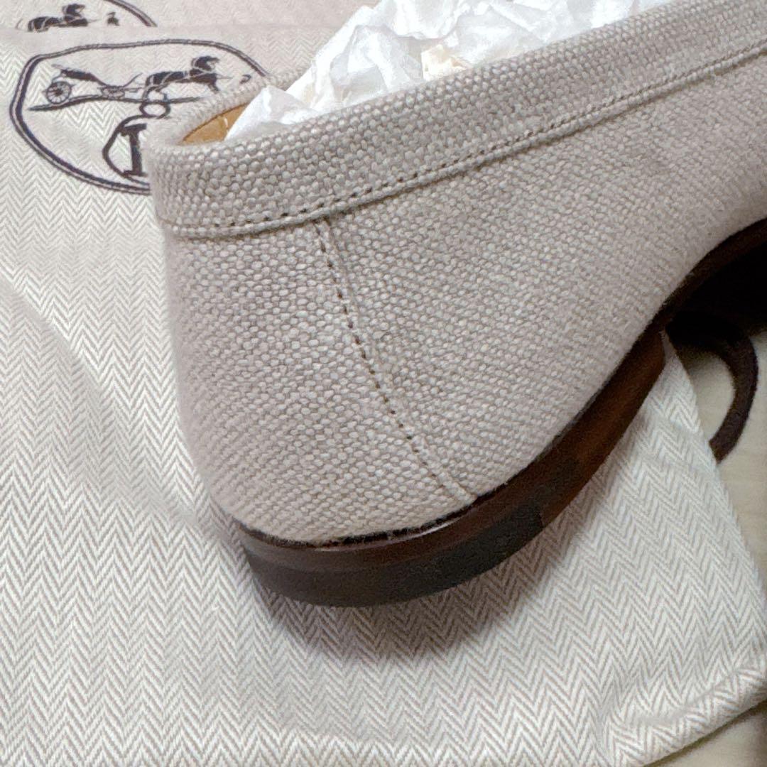 新品未使用 HERMES 【40サイズ】 モカシン Irving メドール金具