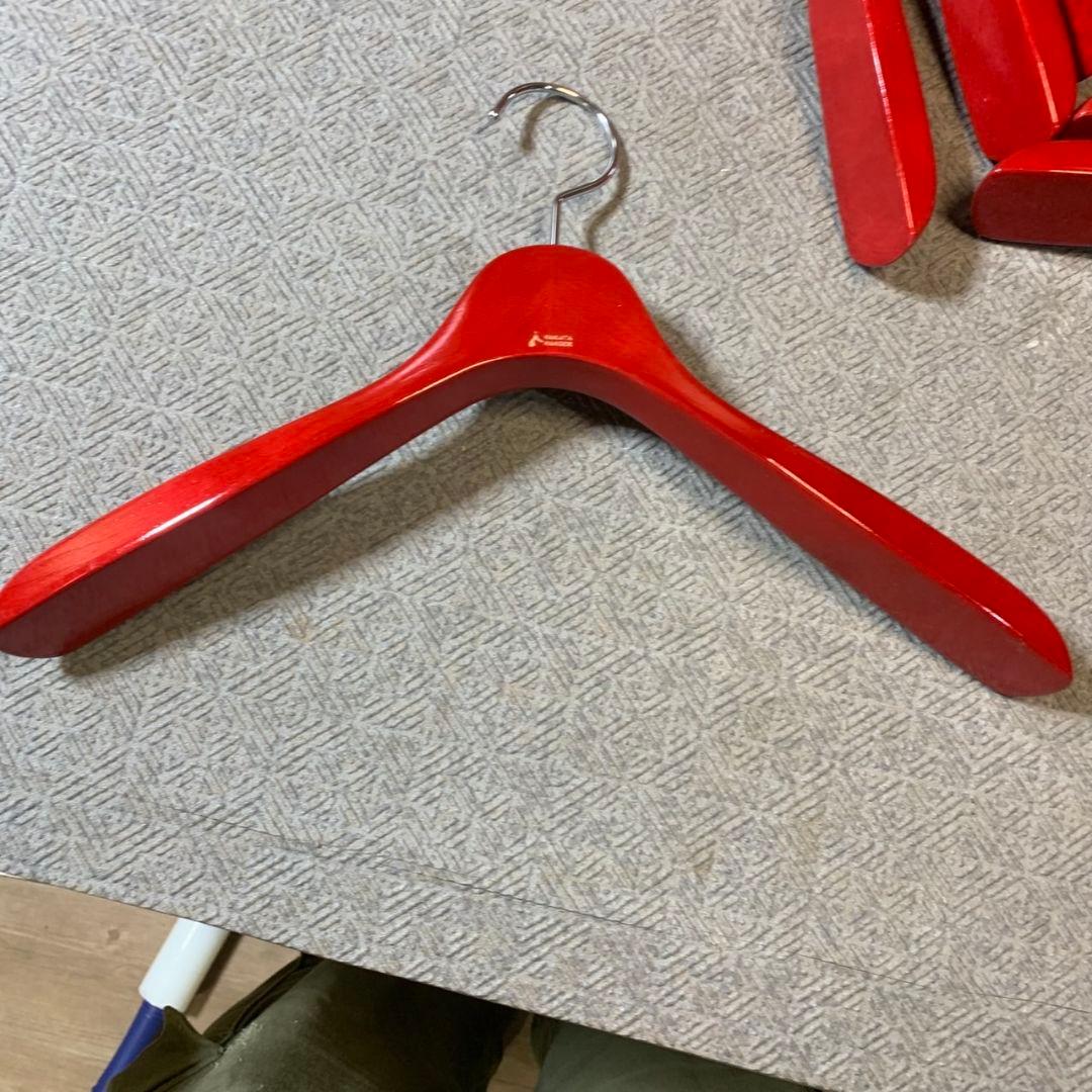 H523\" NAKATA HANGER ナカタハンガー 木製 15本セット