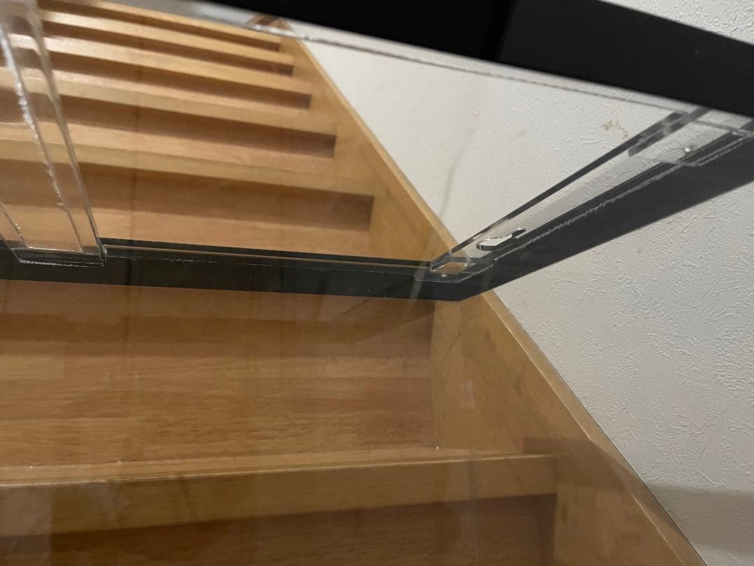 アクリル水槽 600✕300✕360 黒帯 板厚3mm 中古