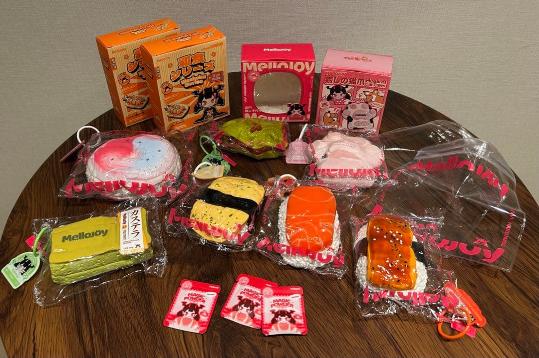 秋*K様 MELLOJOY メロジョイ　スクイーズ　7個セット