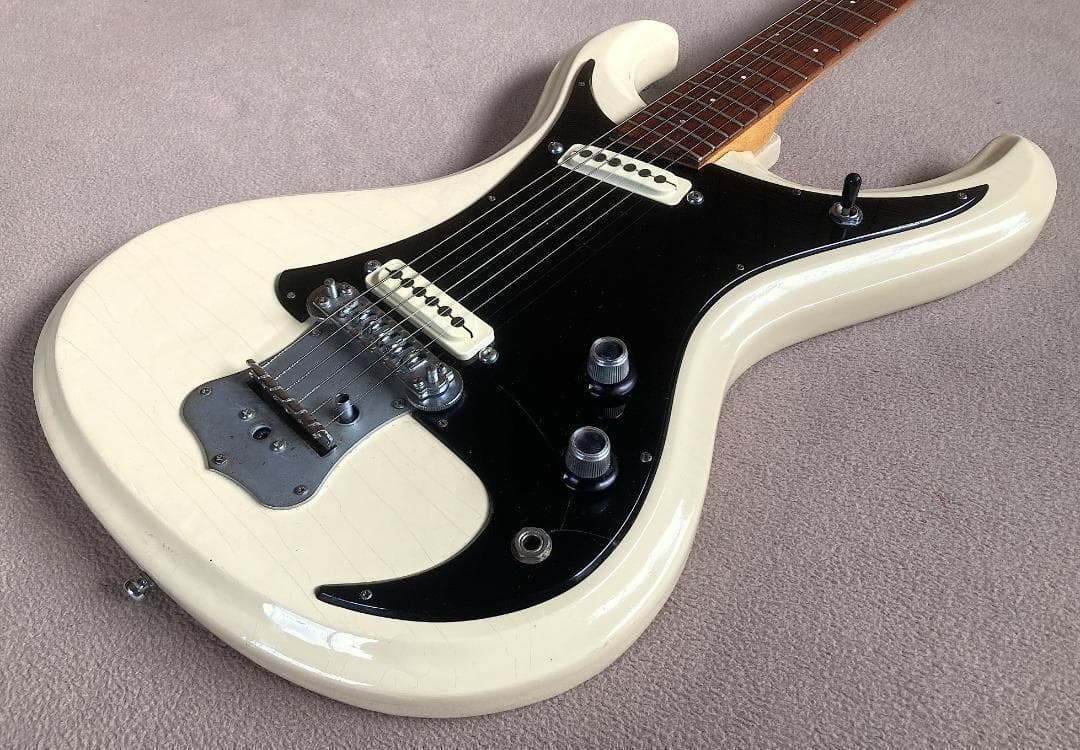GUYATONE LG-150T WHITE 60-70s ヴィンテージ ギター