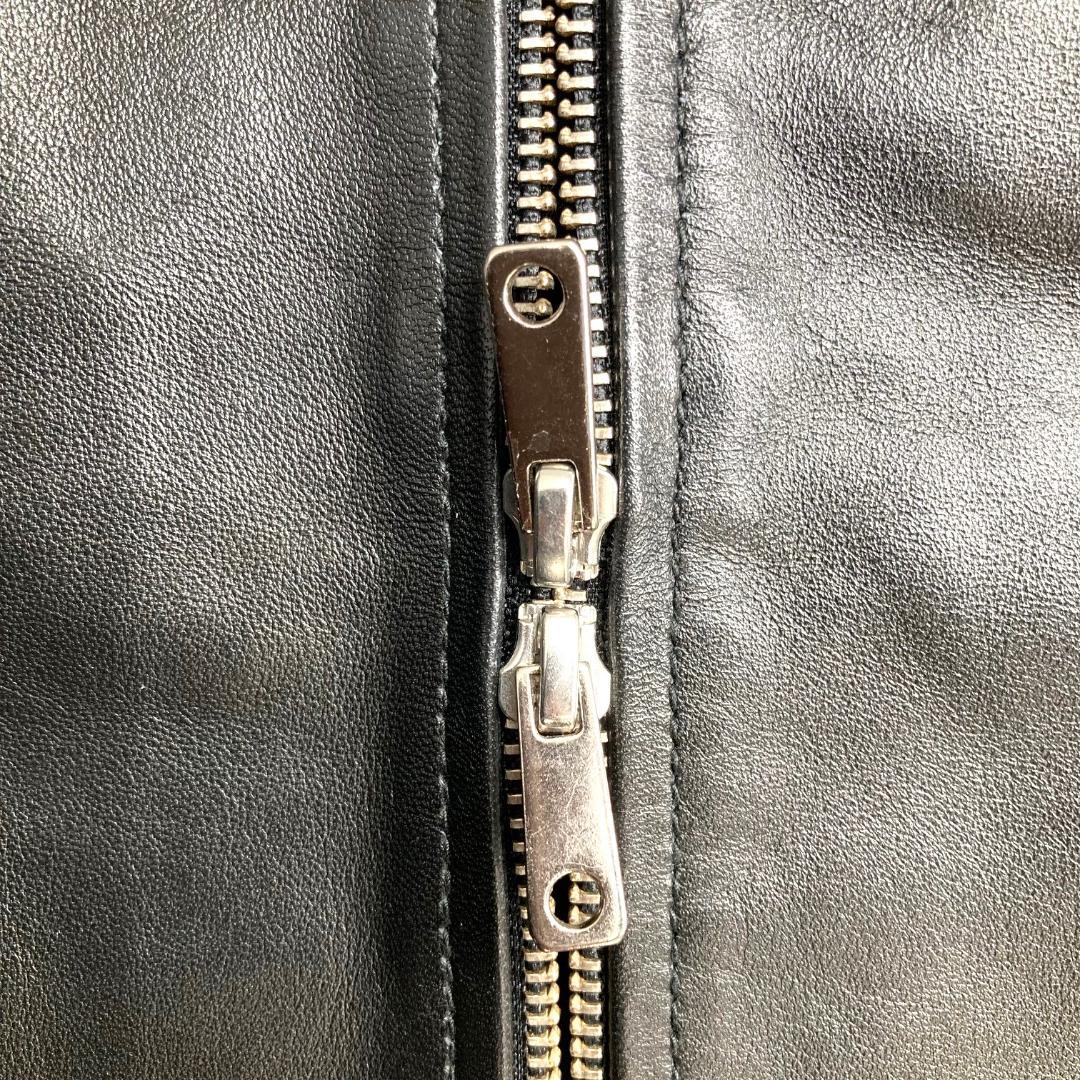 UNITED TOKYO　シングルライダースジャケット　ブラック　4サイズ