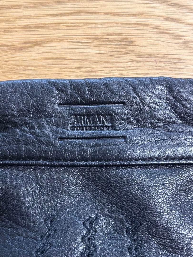 ARMANI COLLEZIONI 手袋　本革　米国購入
