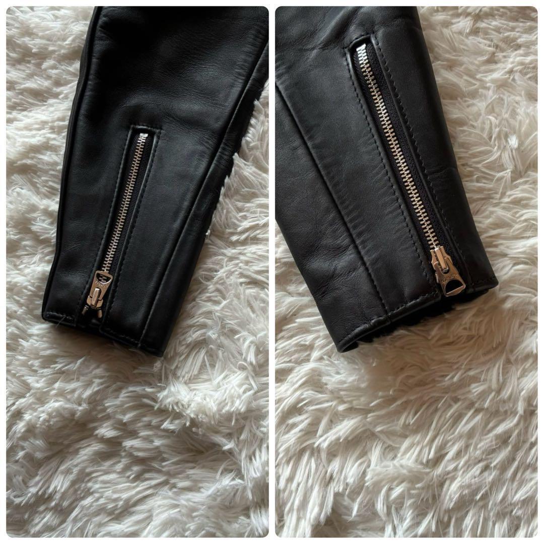 極美品/ハンガー付　Schott 641XX ライダースジャケット カウレザー