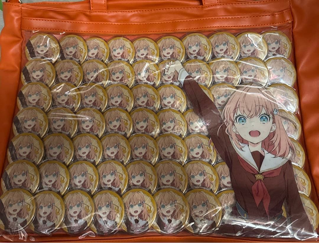 蓮ノ空　日野下花帆　缶バッジ　痛バッグ