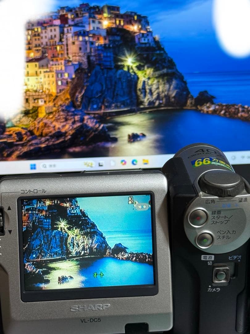 動作良好 シャープ VL-DC5 MiniDVビデオカメラ ダビング最適