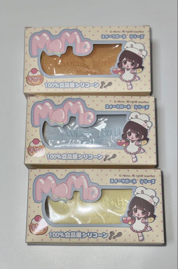 momo スクイーズ ロールケーキ3種 バラ売り可◎