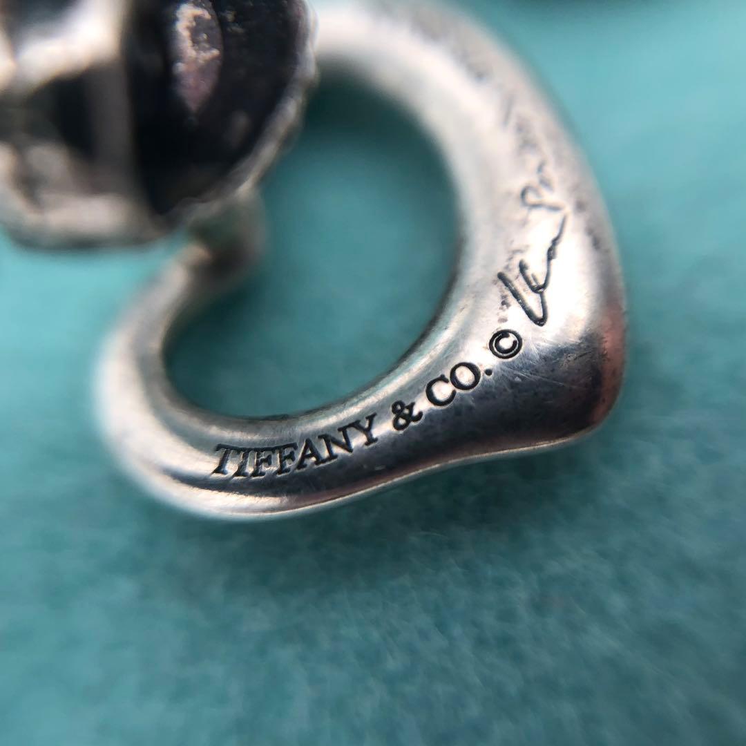 R ティファニー　Tiffany & Co. シルバー　ハート型ピアス　アクセ