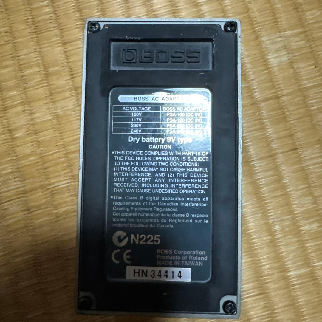 ギター BOSS Digital Reverb / Delay