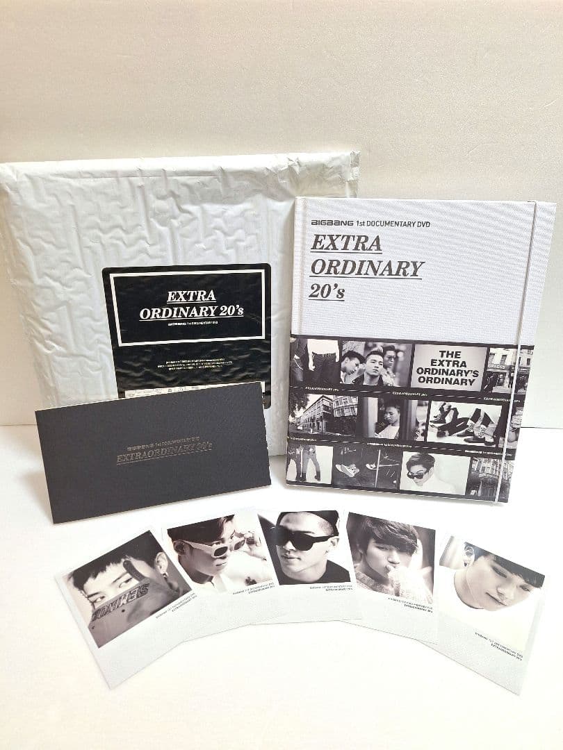 BIGBANG EXTRA ORDINARY 20's写真集DVD2枚　特典付