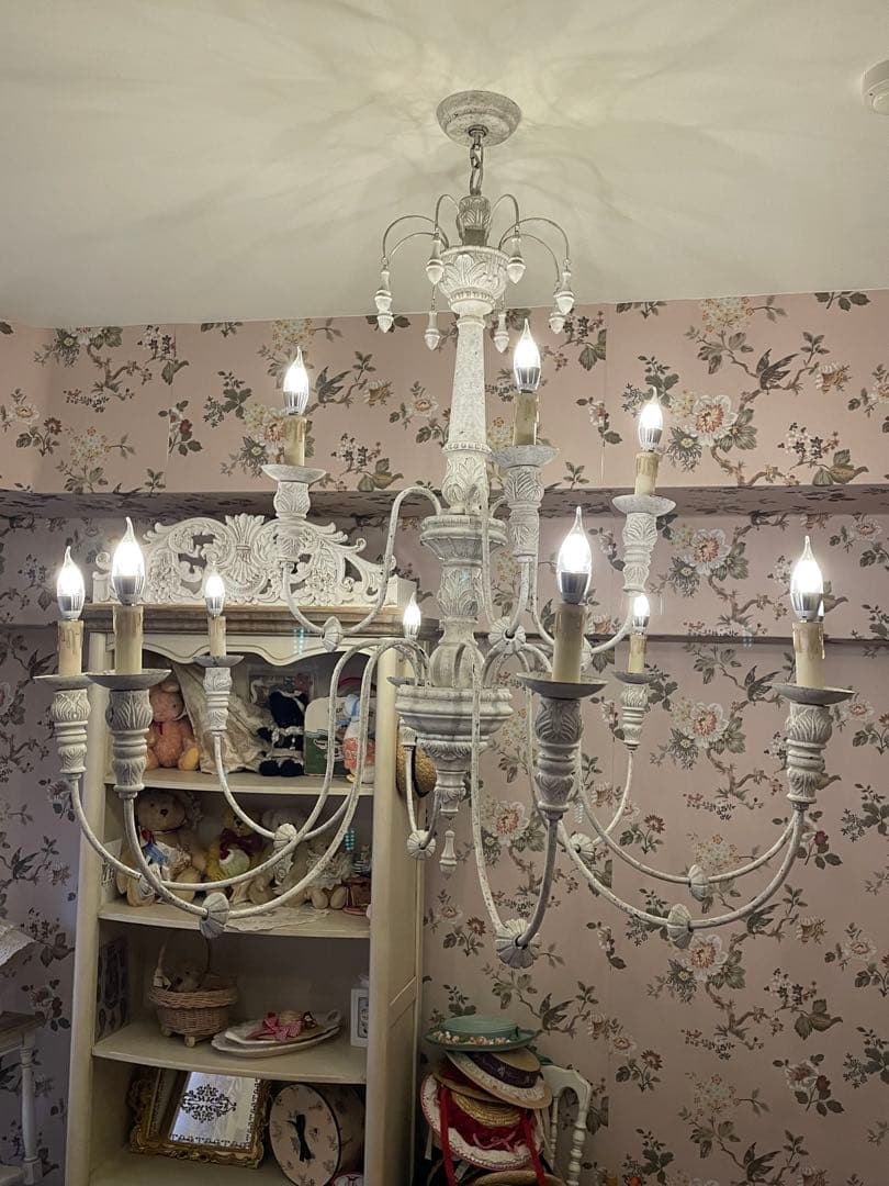 アンティーク調 シャンデリア 12灯