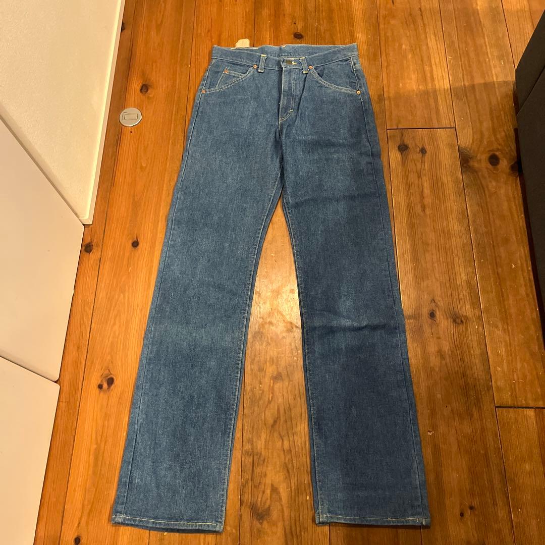 ヴィンテージ希少70s Lee 200-0049 デッドストックストレートデニム
