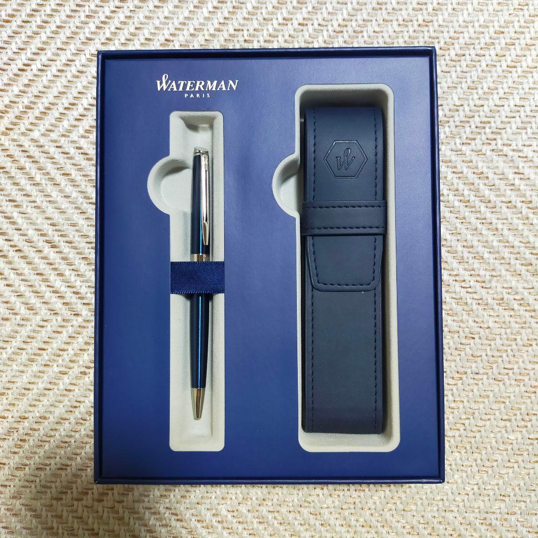 WATERMAN メトロポリタンES メタリックブルー　CT BP ボールペン