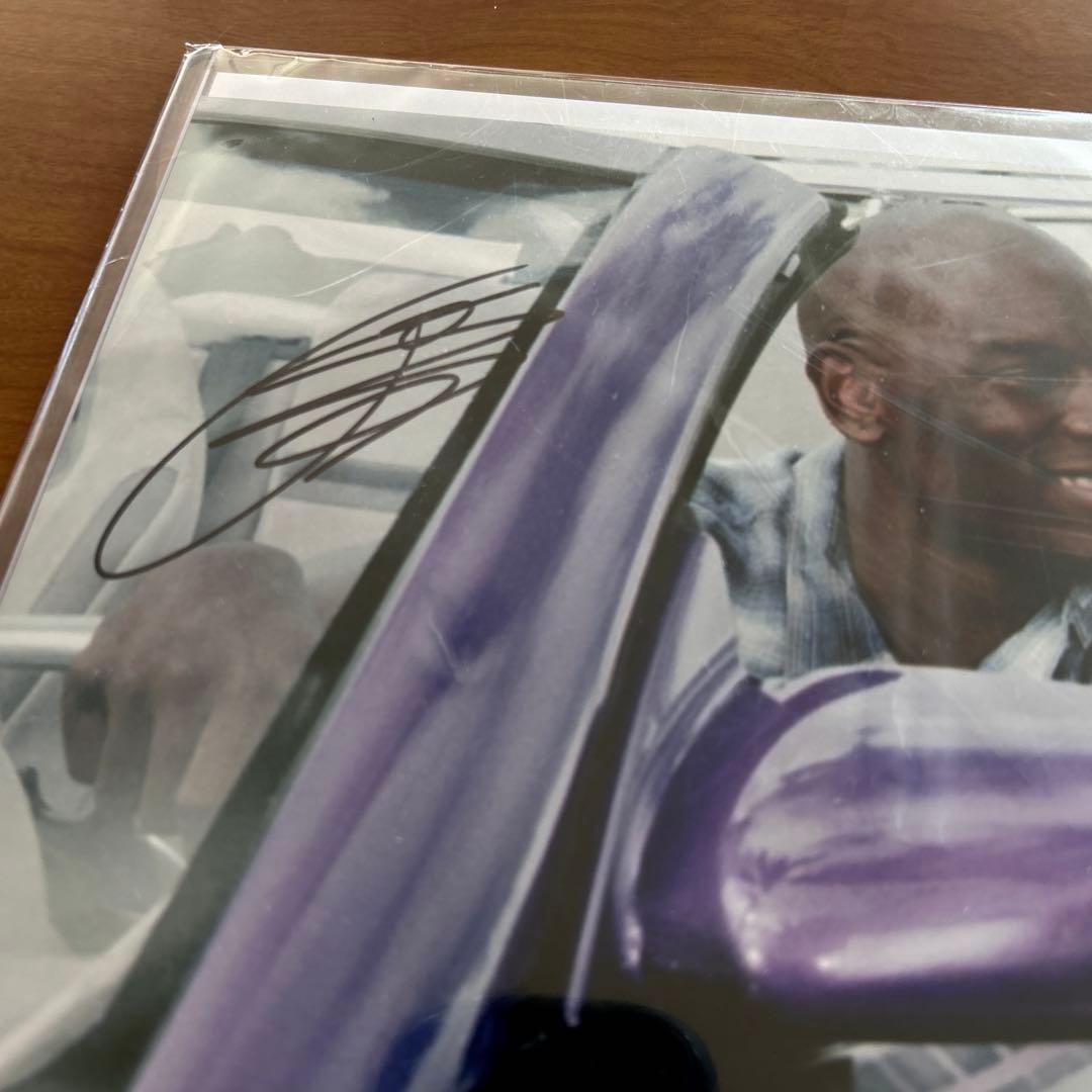 ワイルドスピード　タイリース　ギブソン　直筆サイン入りフォト