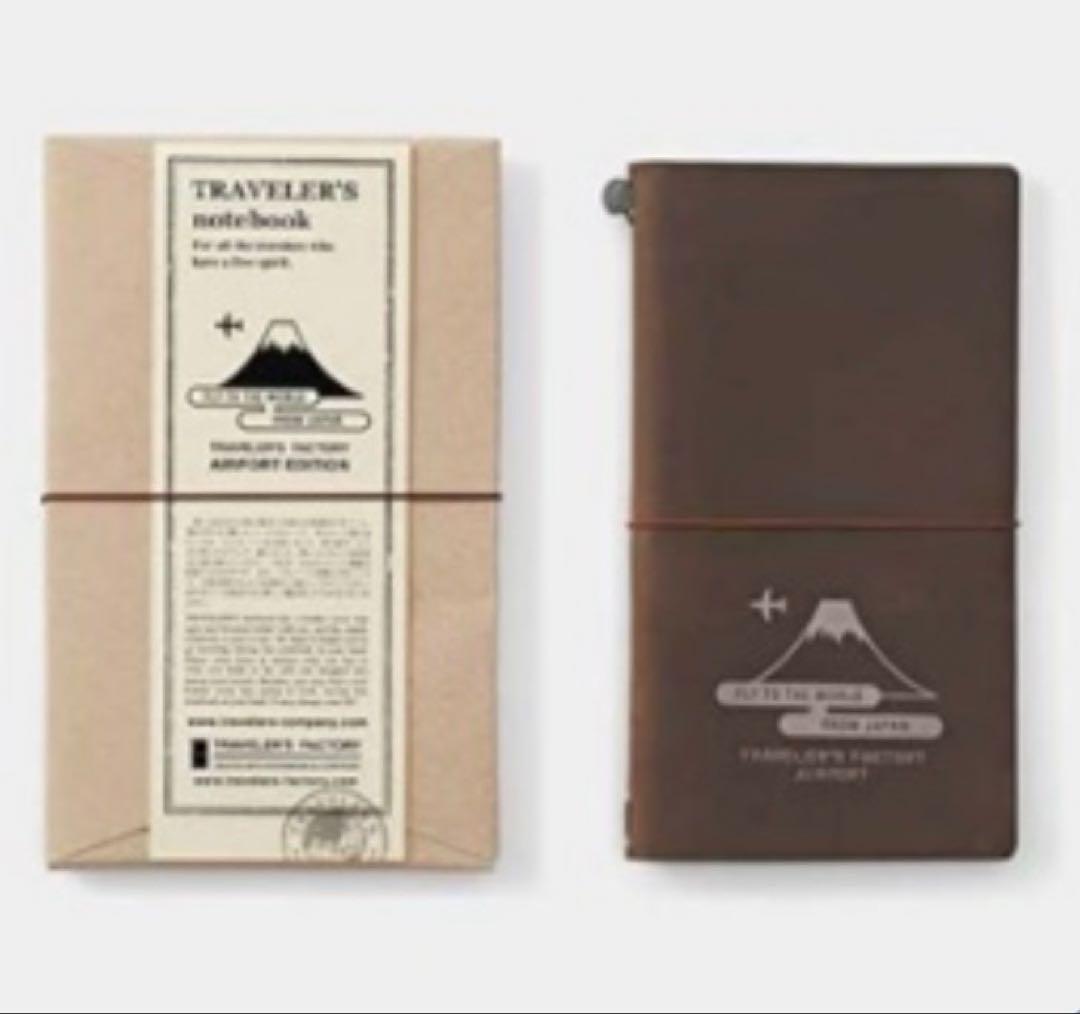 値引可★成田空港限定　トラベラーズノート　レギュラーサイズ　ラッピング済