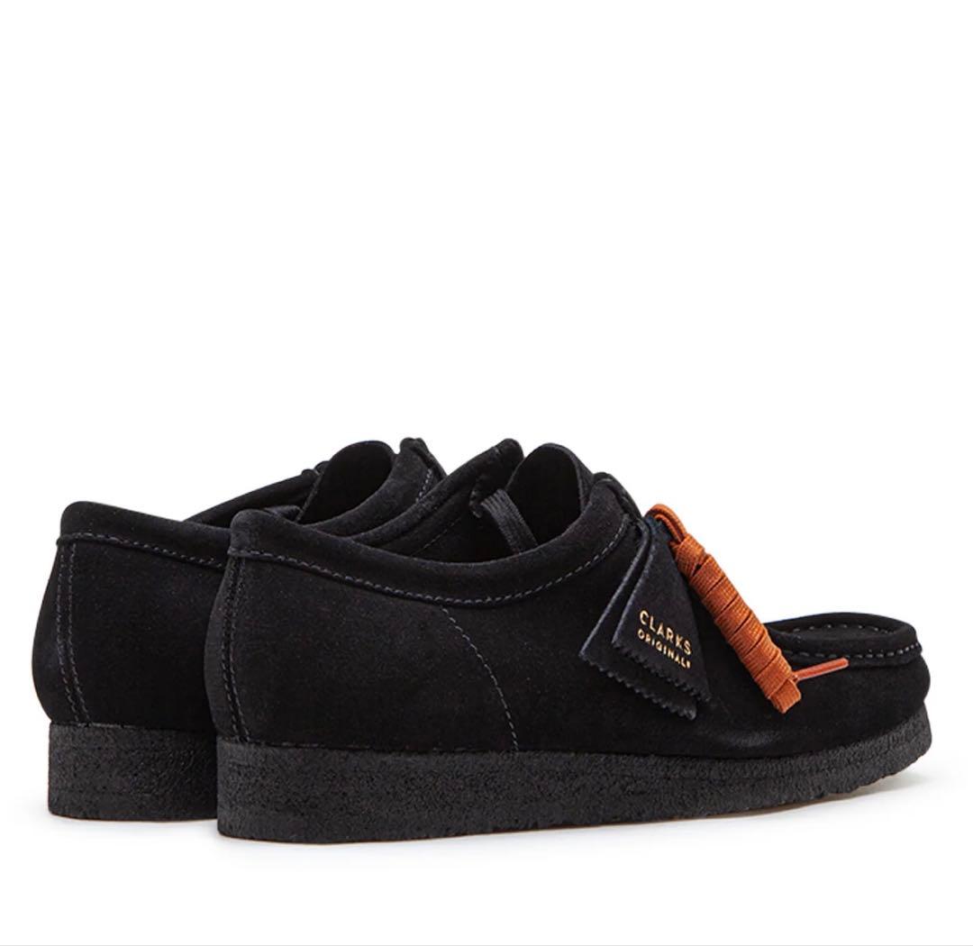Clarks Wallabee クラークス ワラビー ブラックスエード メンズ