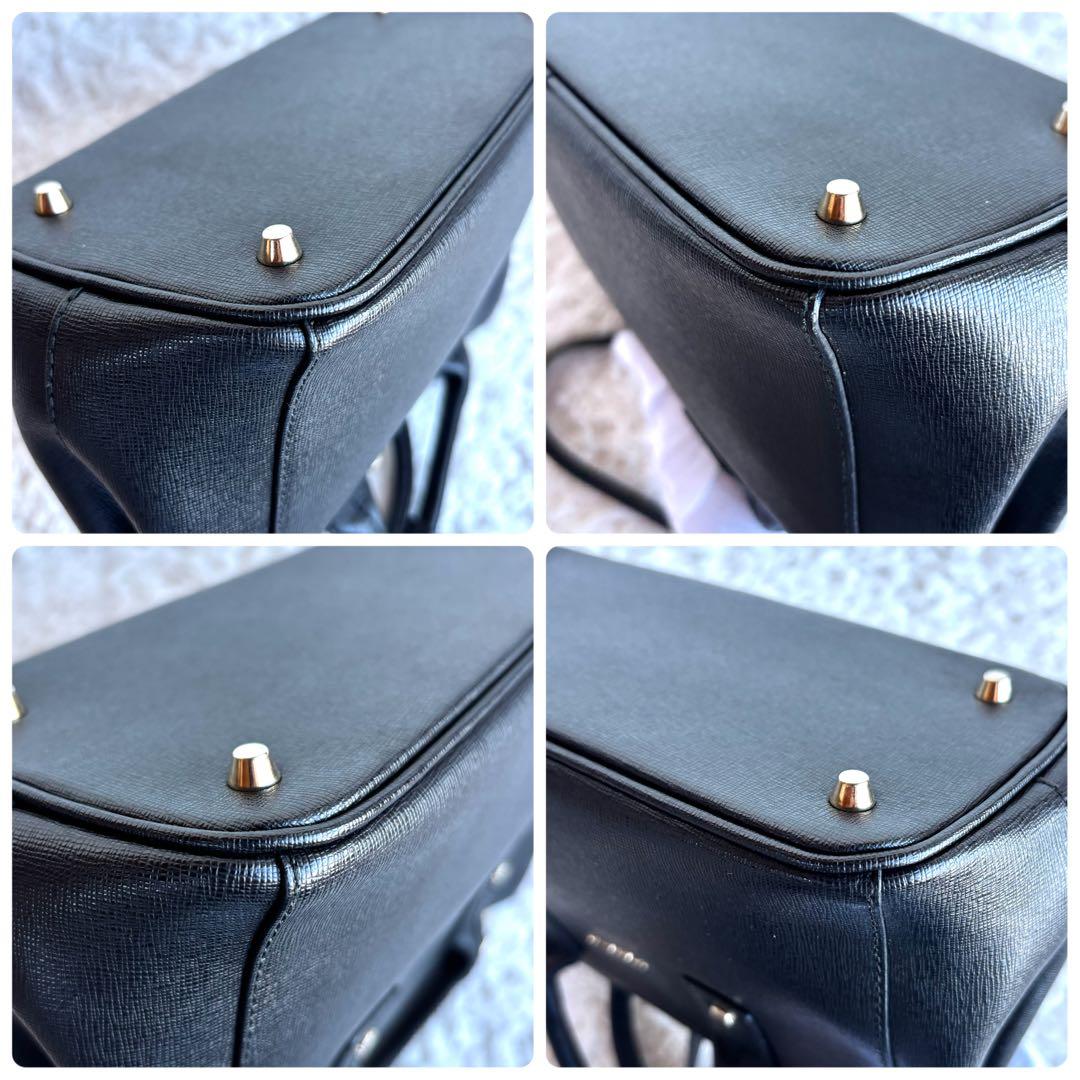 美品【FURLA フルラ】ハンドバッグ ショルダーバッグ 2wayバッグ レザー