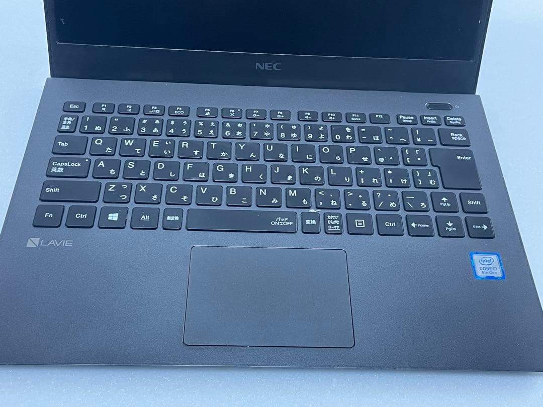 ジャンク NEC ノートパソコン i7 RAM:8GB