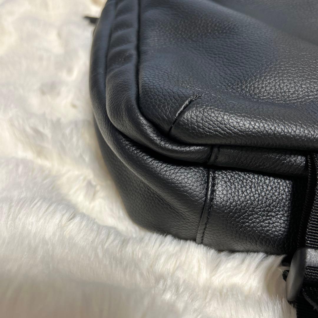 【美品】BROSKI AND SUPPLY／3way ビジネスバッグ／レザー