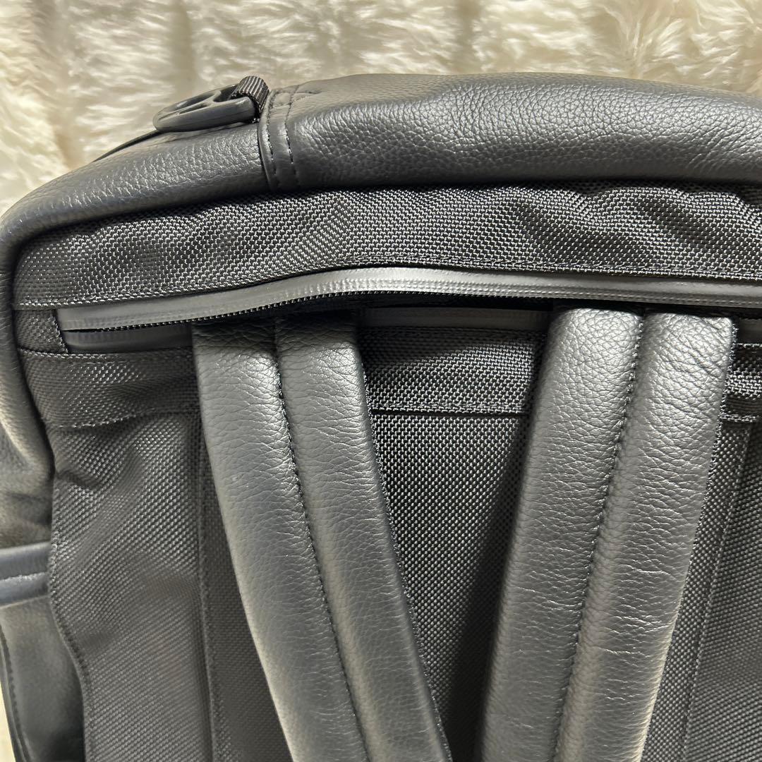 【美品】BROSKI AND SUPPLY／3way ビジネスバッグ／レザー