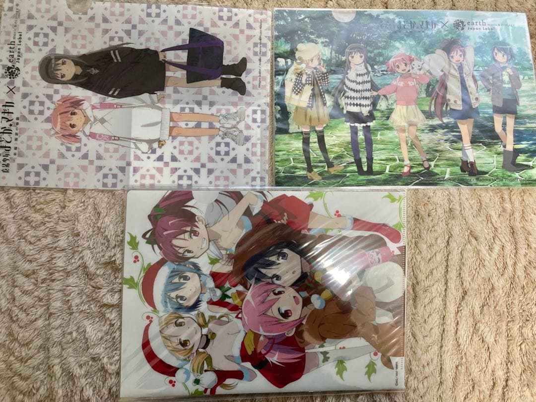 魔法少女まどかマギカ まどマギ 限定販売 配布クリアファイルセット
