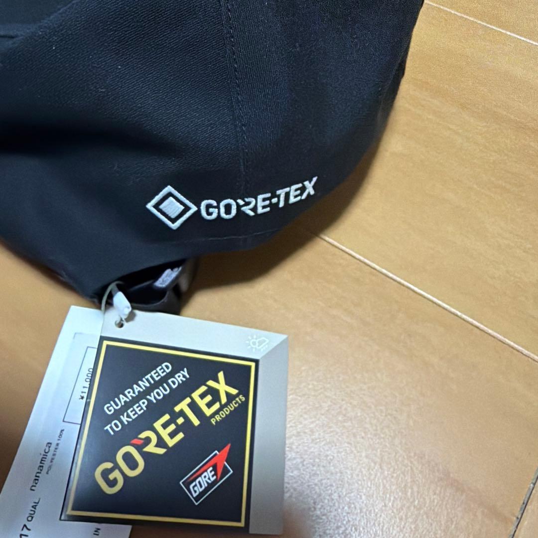 nanamica GORE-TEX ブラックキャップ