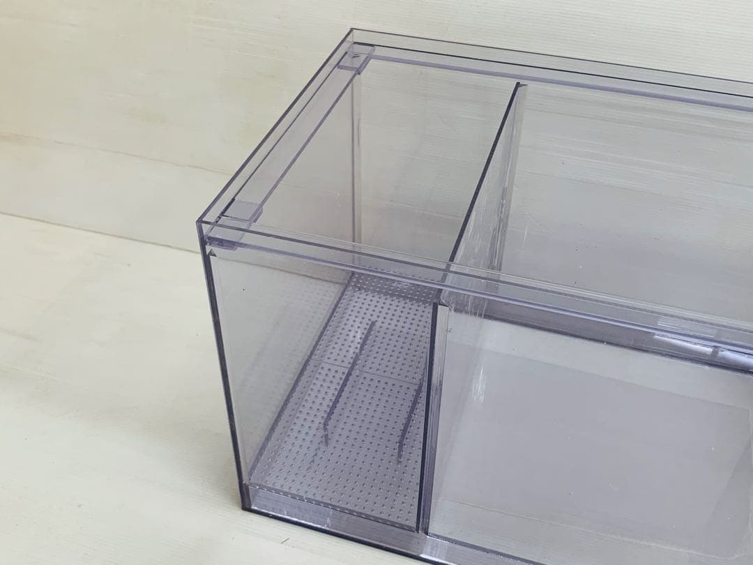 オーバーフロー水槽用三層式塩ビ濾過槽 W450 D350H300