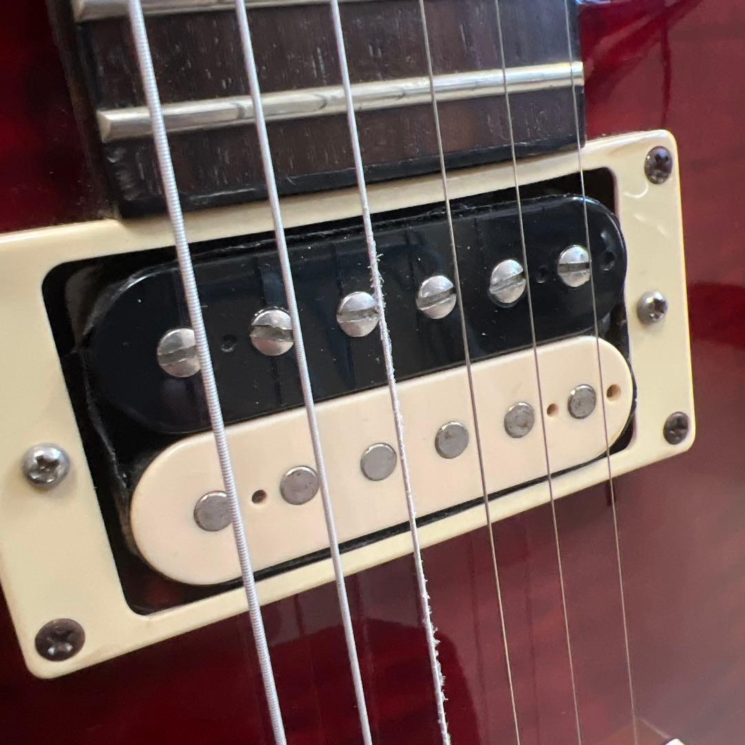 ギター EPIPHONE Tak DC Standard Plustop Cherry