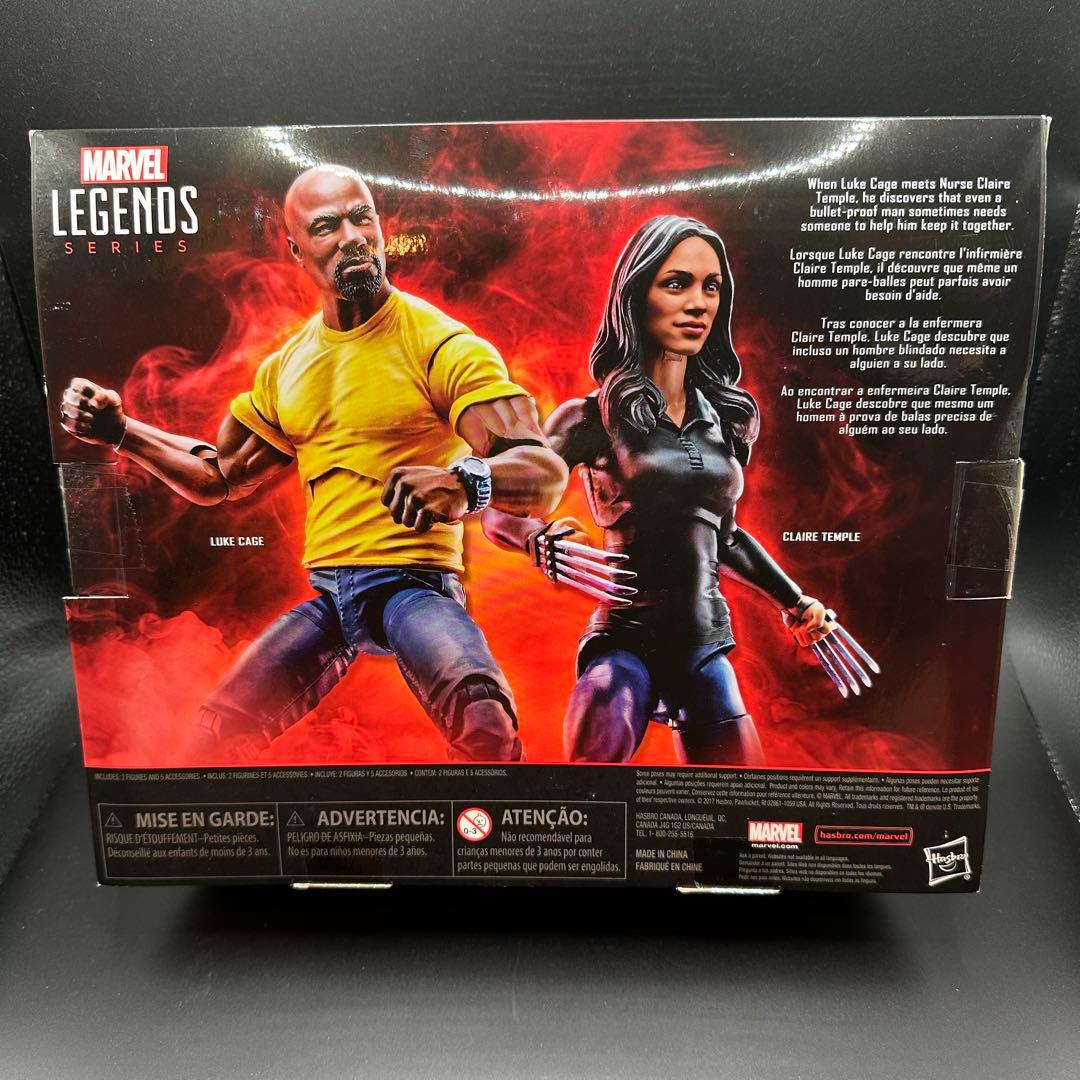 マーベル レジェンド ネトフリ ルーク・ケイジ クレア・テンプル 新品未開封