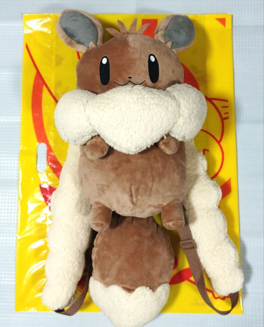 ポケモン　ボタンのイーブイリュック　イーブイリュック型ポーチ　セット