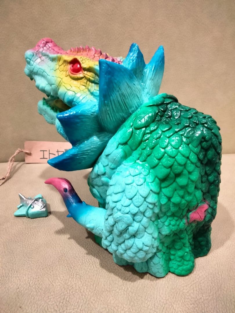 ソフビ monstock　超古代神類ポゴンゴ　水　izumonster　安楽安作