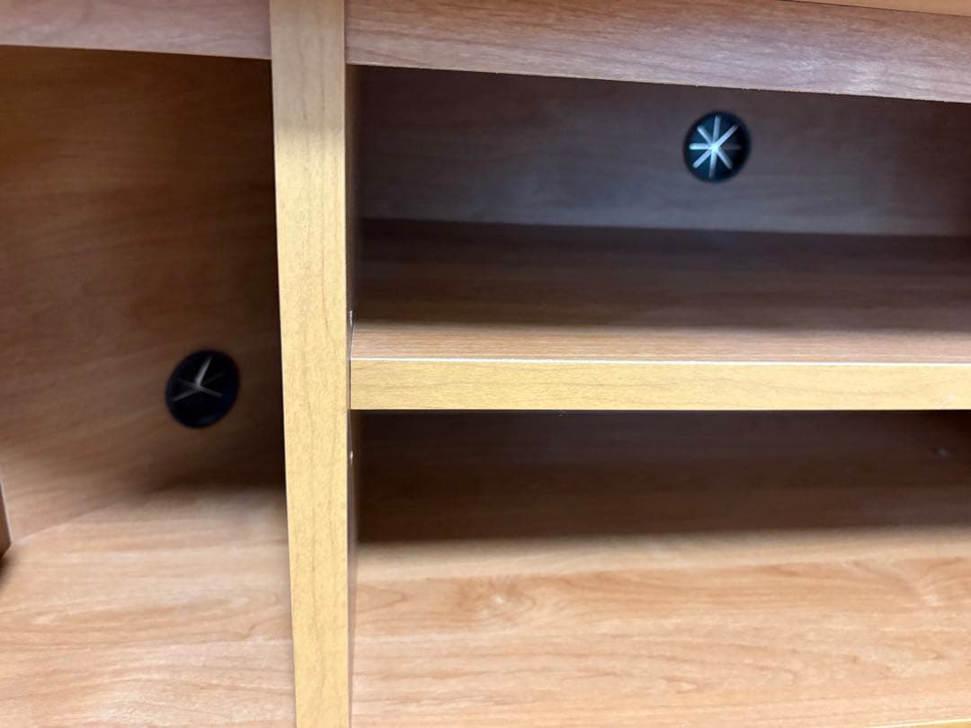 【送料込み】コーナーテレビ台　横100×奥行42×高さ38