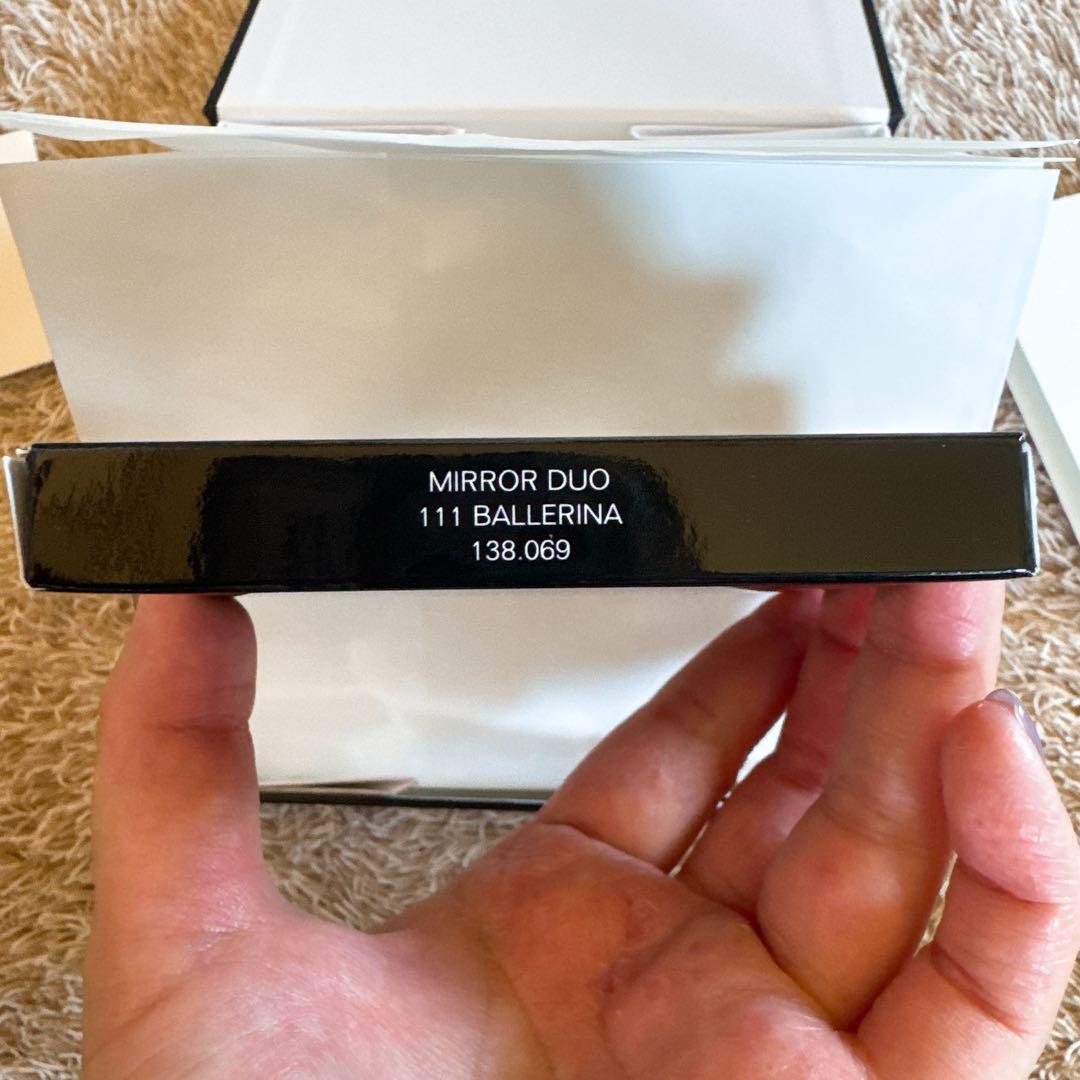 ★c★ 【未使用】CHANEL ダブルミラー111バレリーナ