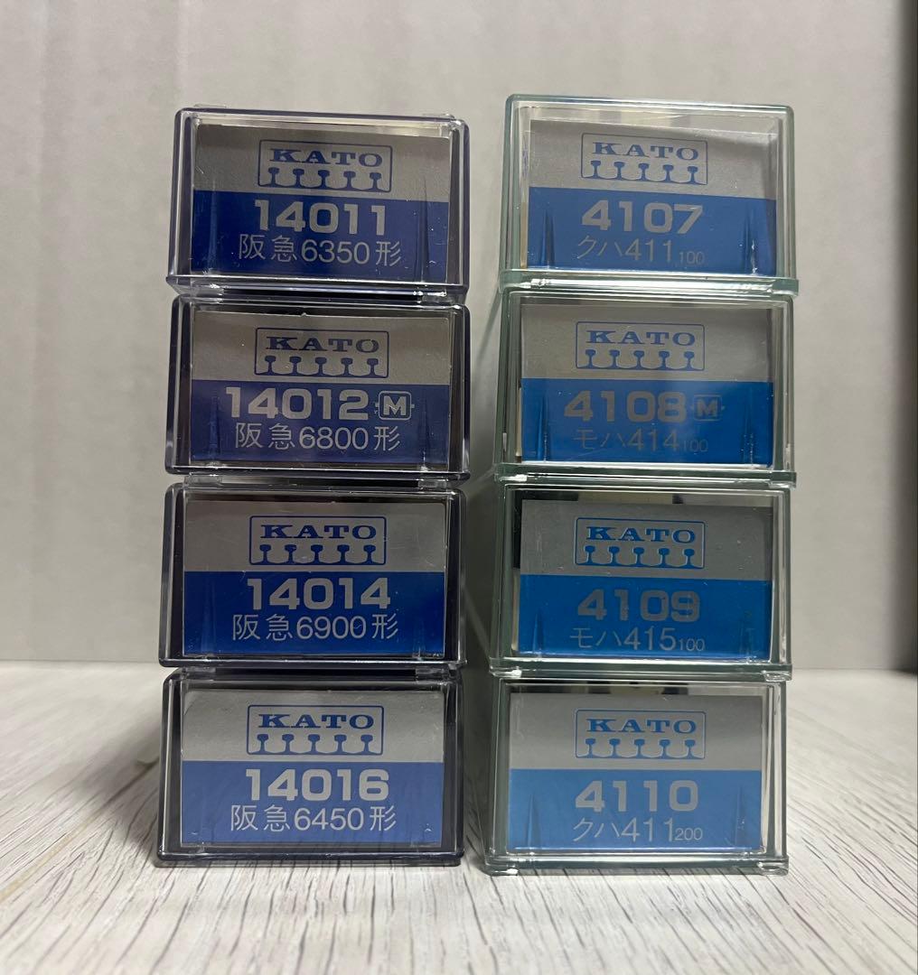 Nゲージ　KATO 415系4両セット・阪急6300系4両セットA