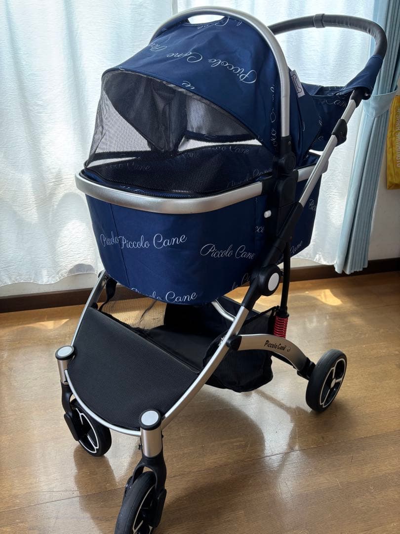 Piccolo Cane ペットカートネイビー