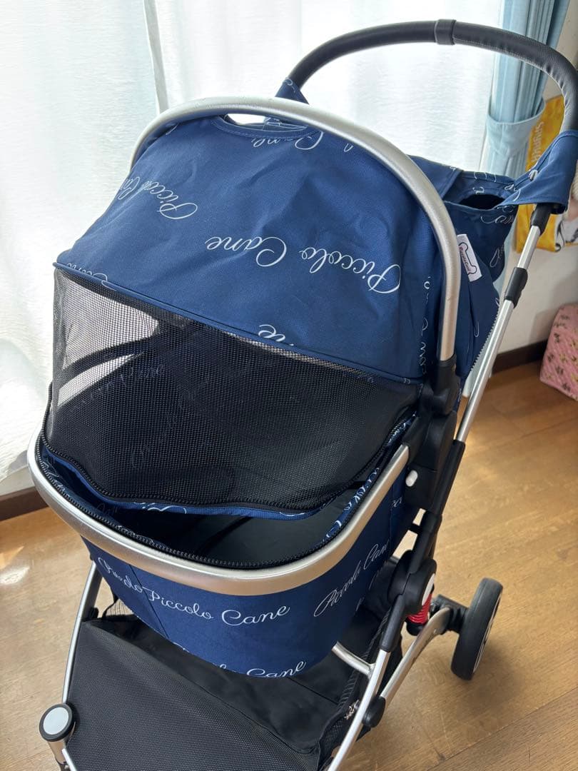 Piccolo Cane ペットカートネイビー